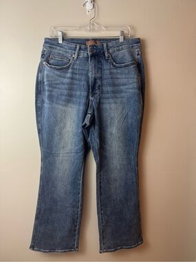 Judy Blue Light Wash Denim Bootcut Jeans 16W